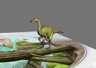 鐮刀龍 Therizinosaurus animation loop