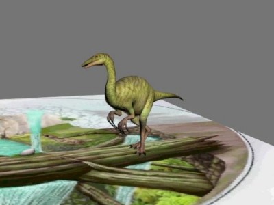 鐮刀龍 Therizinosaurus animation loop