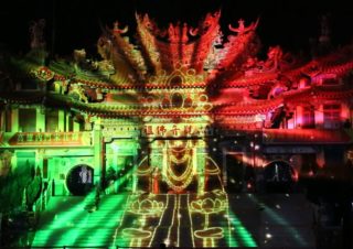 2015高雄內門紫竹寺宋江陣光雕秀